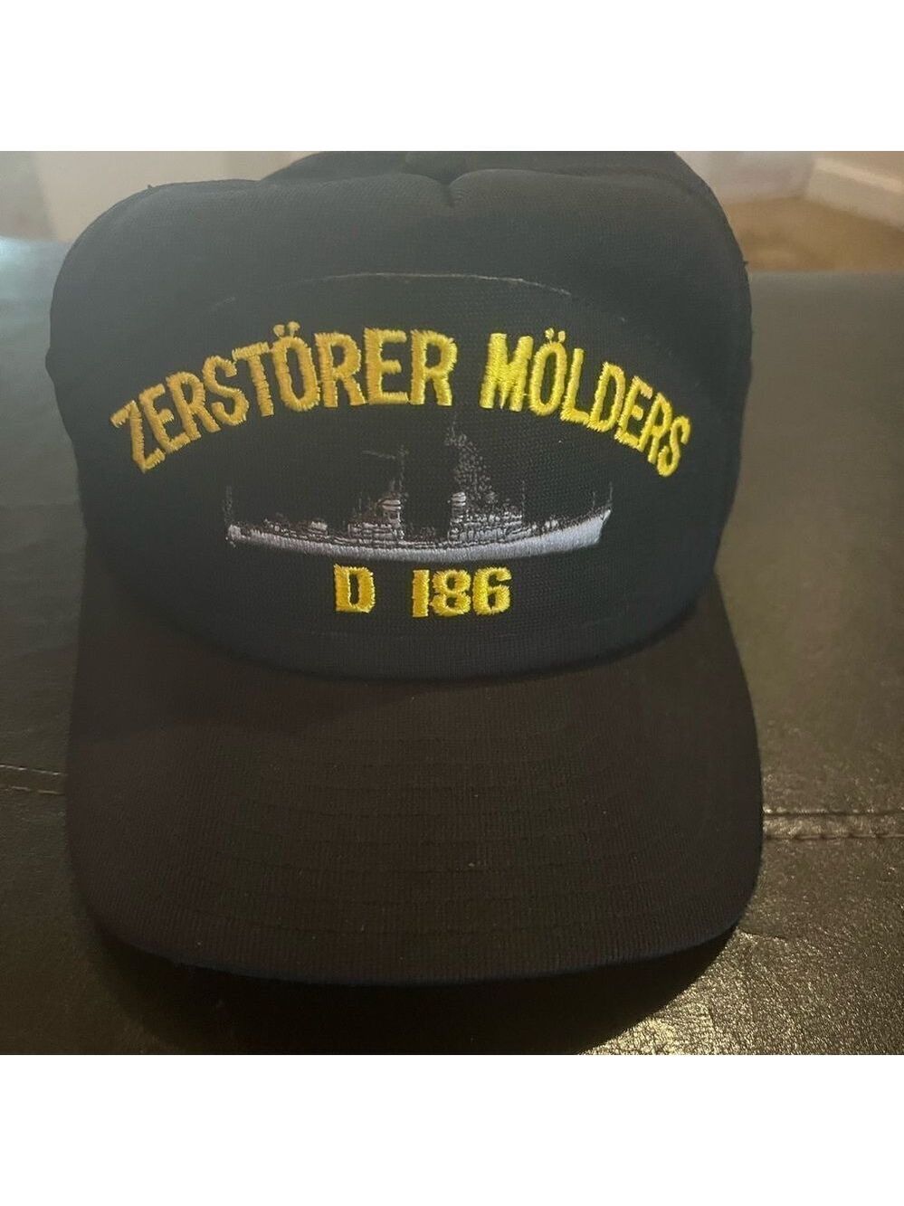Vintage Destroyer German Zerstorer Molders D-186 Cap - Made In USA